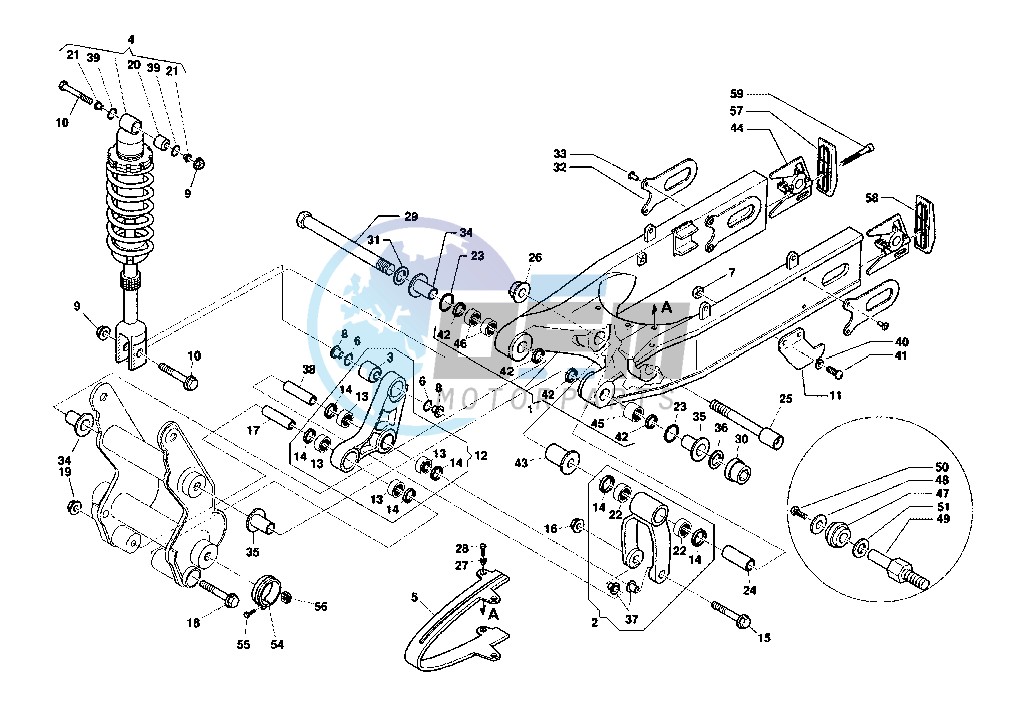 REAR SWING ARM