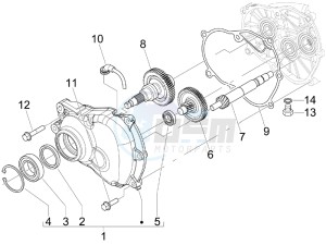 Runner 125 VX 4t Race e3 (UK) UK drawing Reduction unit