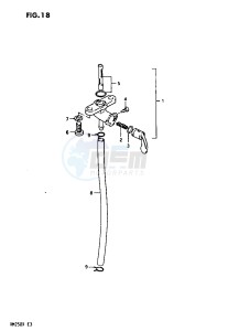 RM250 1999 drawing FUEL COCK