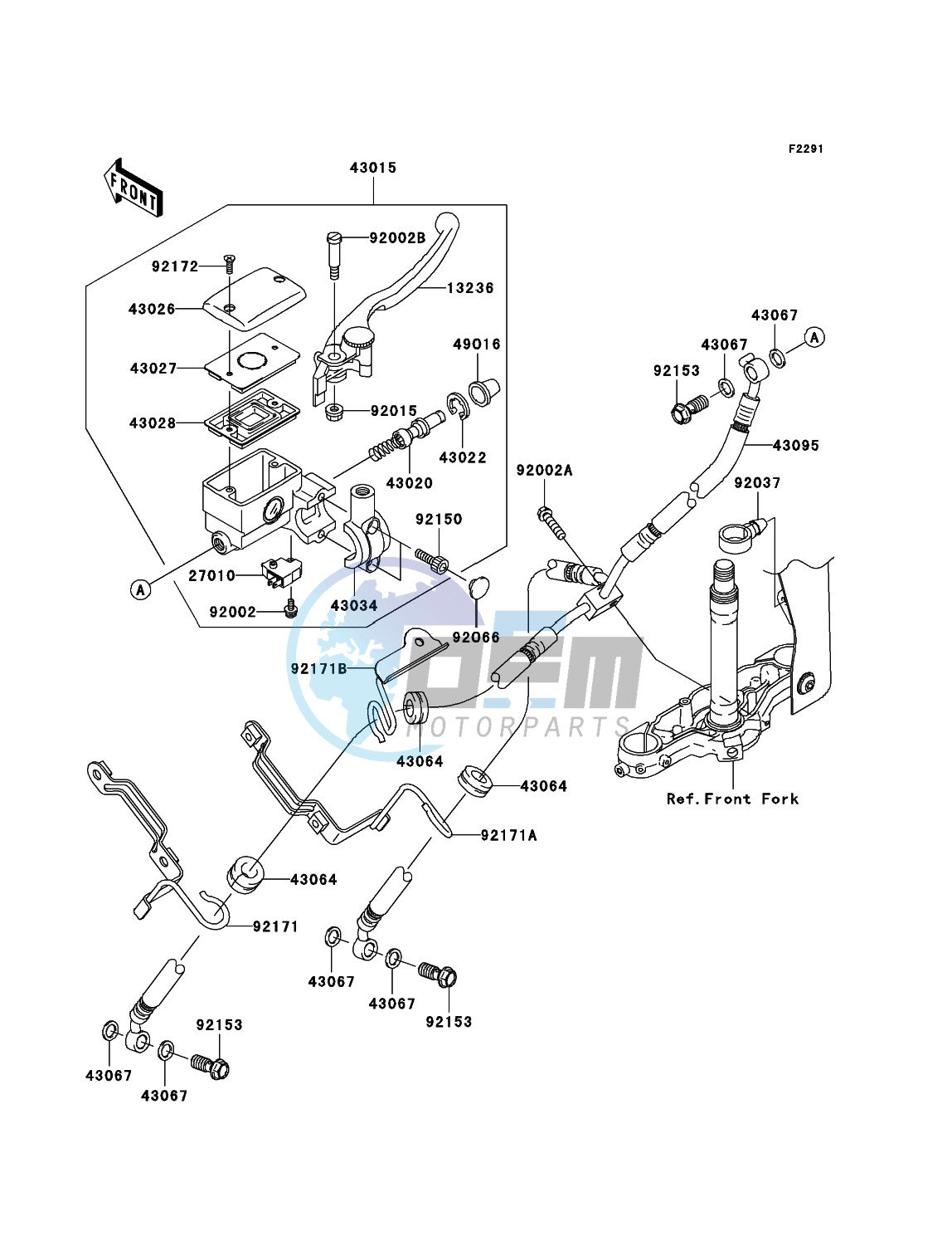 Front Master Cylinder