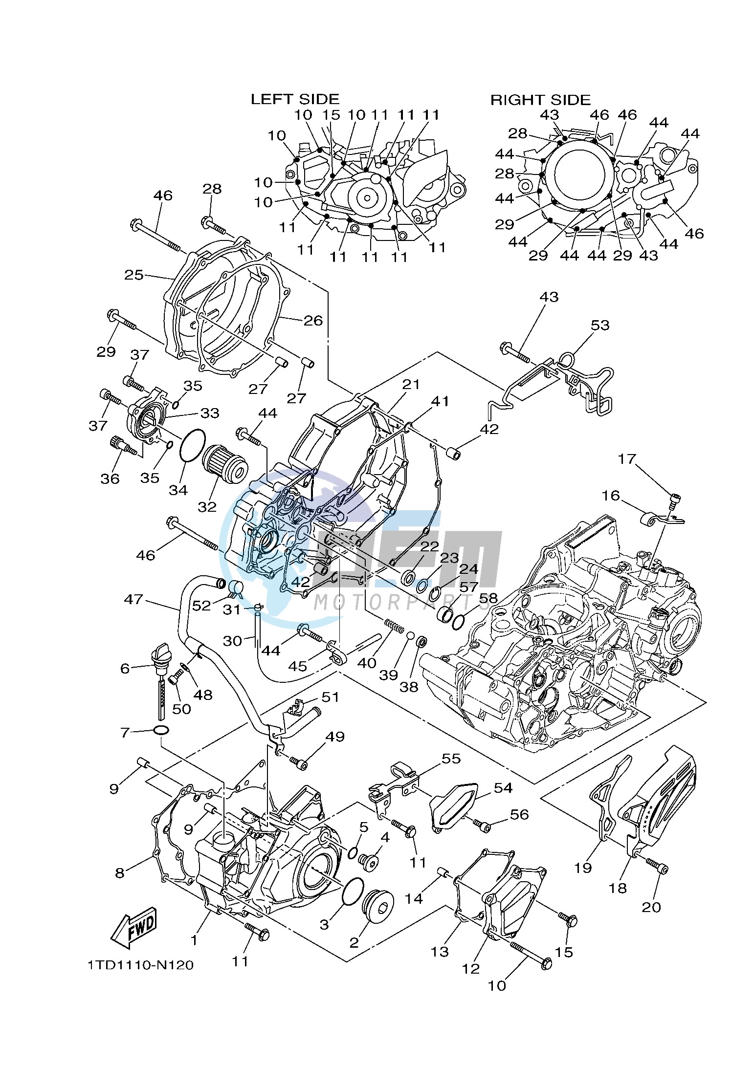 CRANKCASE COVER 1