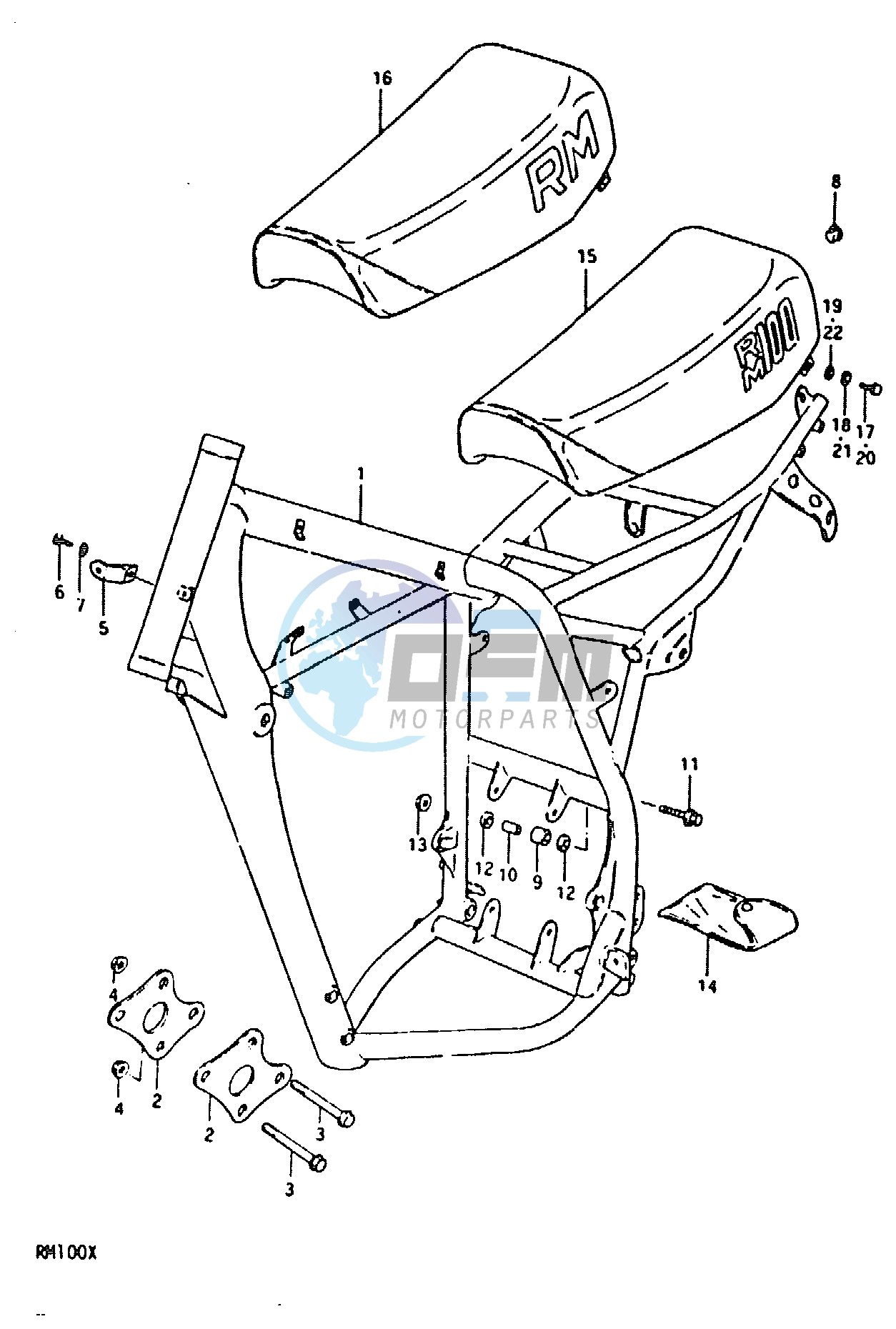 FRAME - SEAT