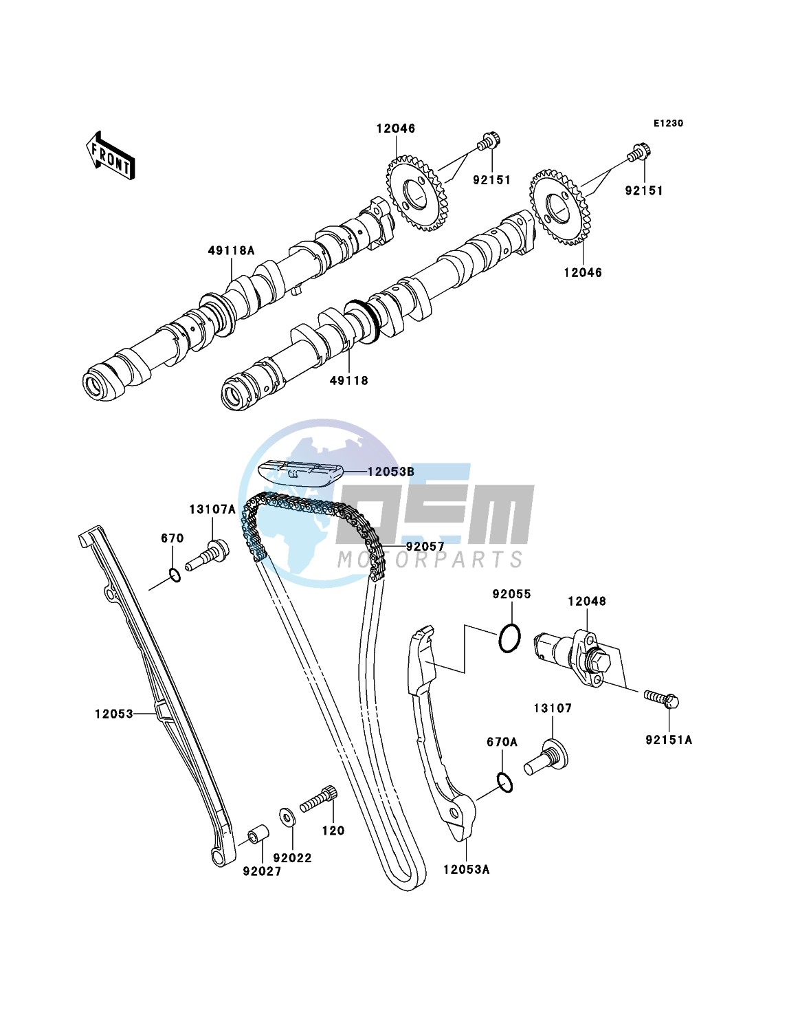 Camshaft(s)/Tensioner