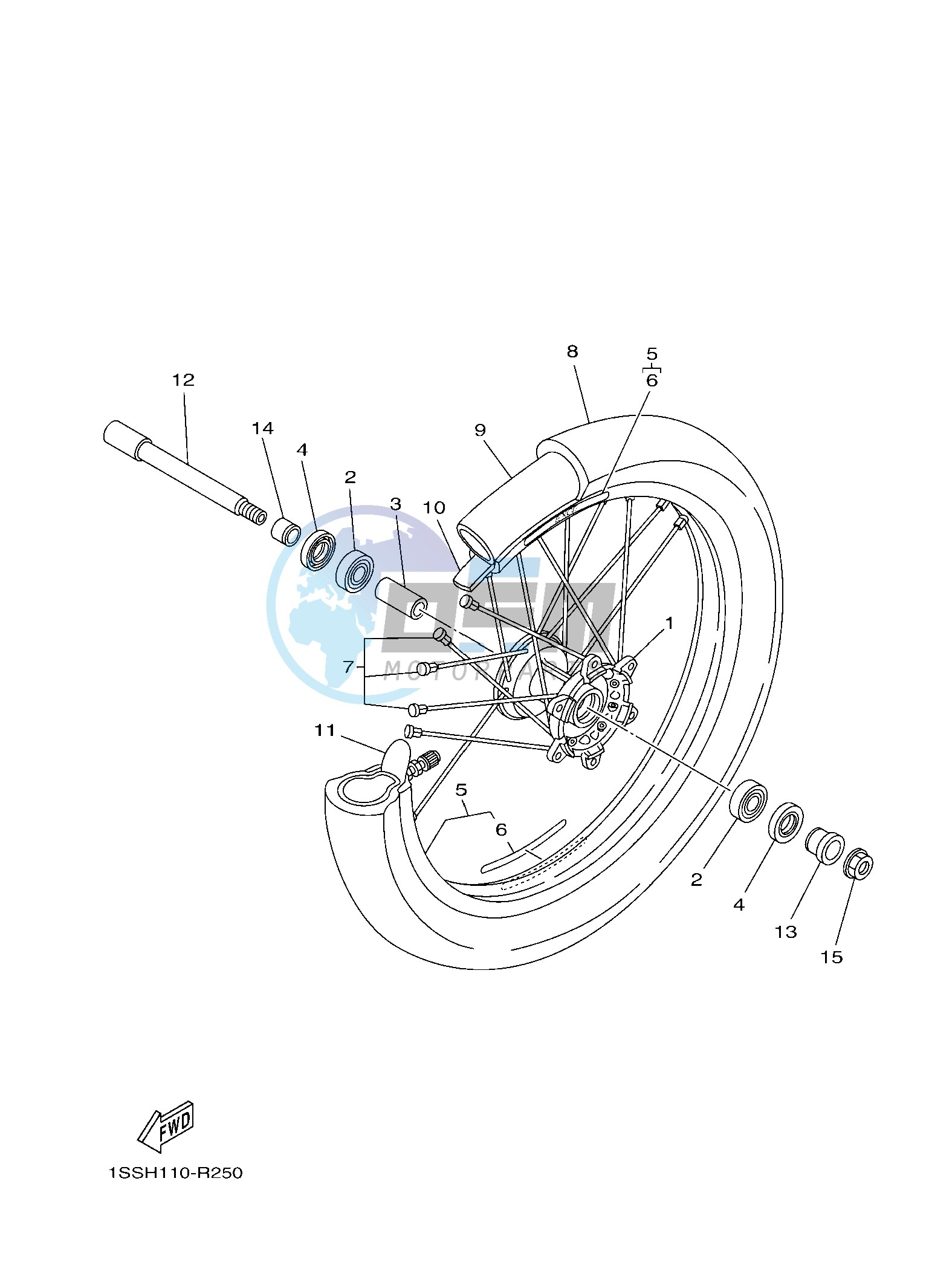 FRONT WHEEL