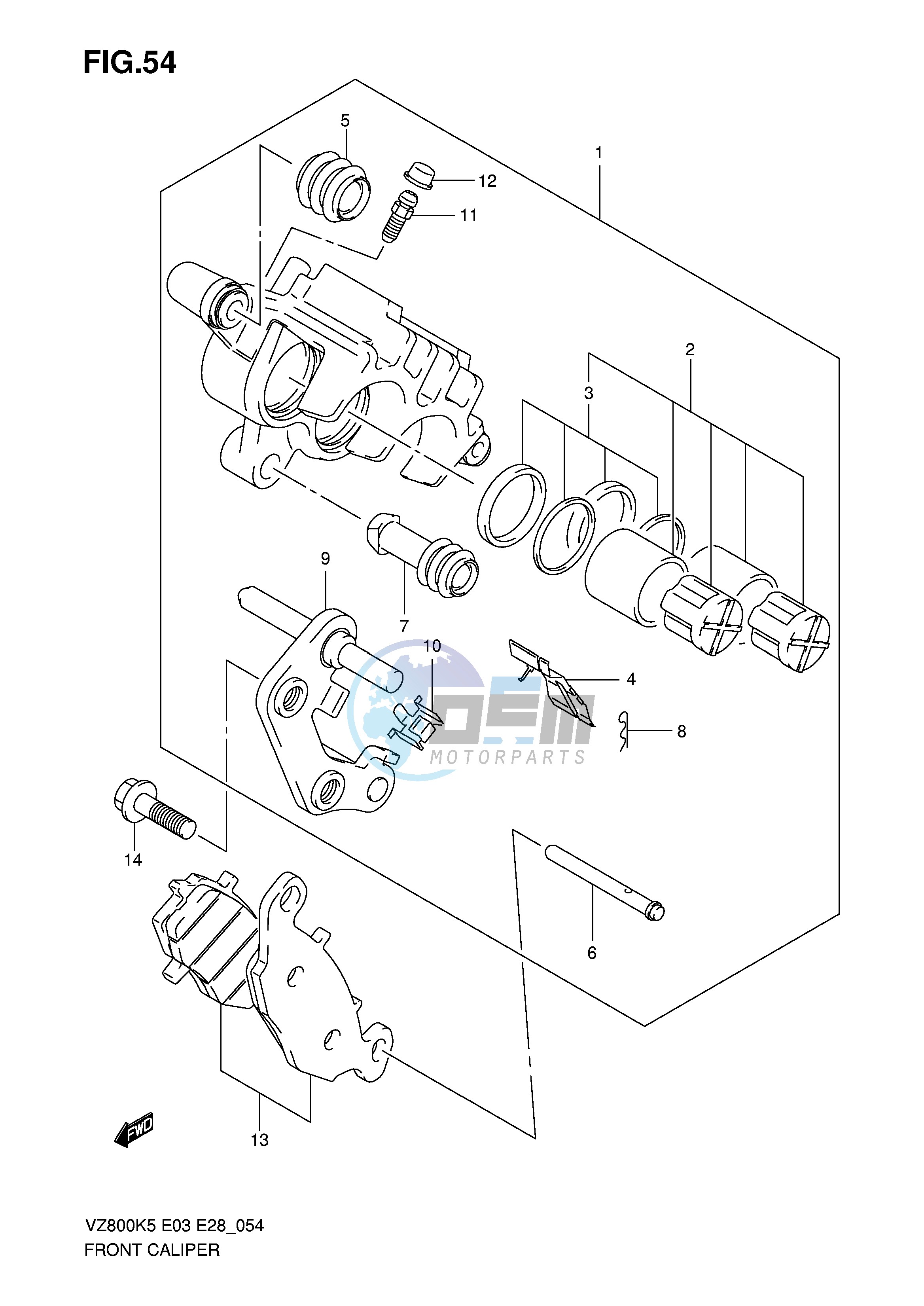 FRONT CALIPER