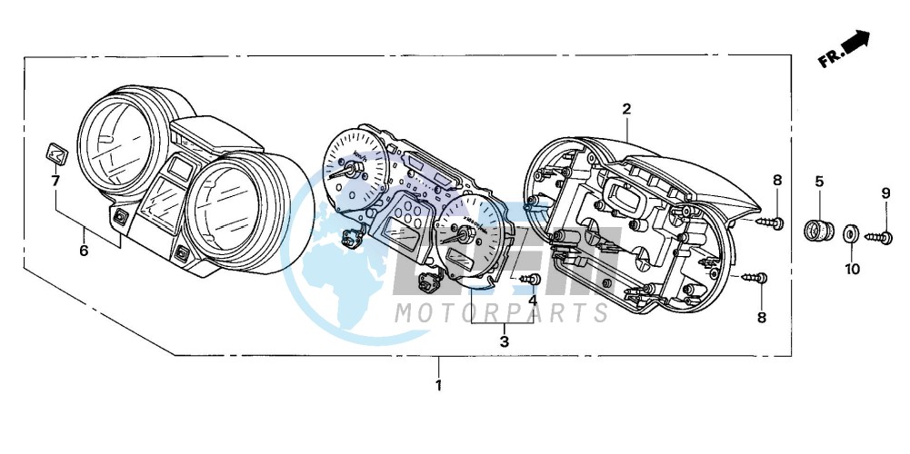 METER (CB1300S/SA)