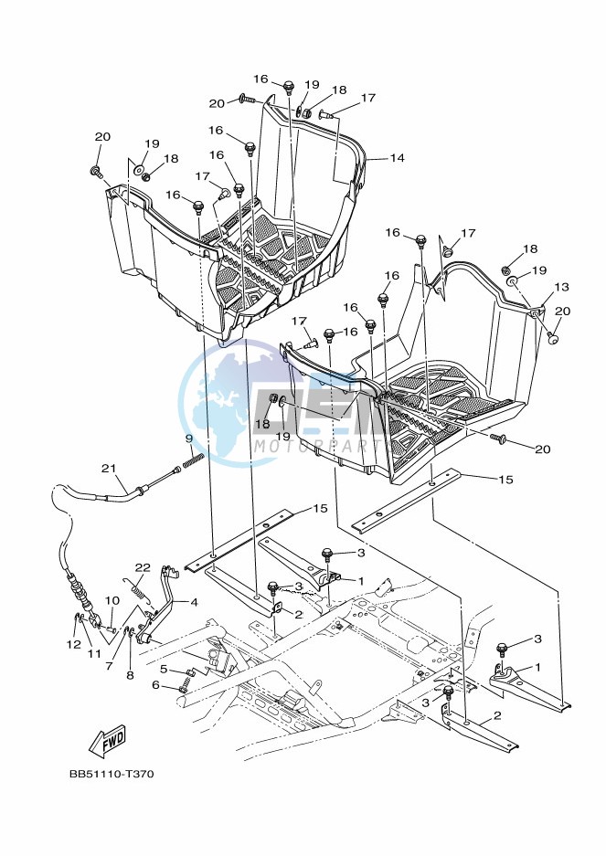 STAND & FOOTREST