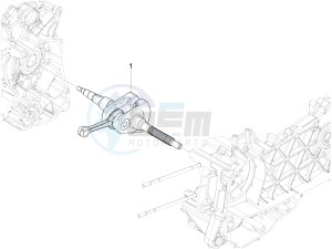 SPRINT 150 4T 3V IE ABS E3 (NAFTA) drawing Crankshaft