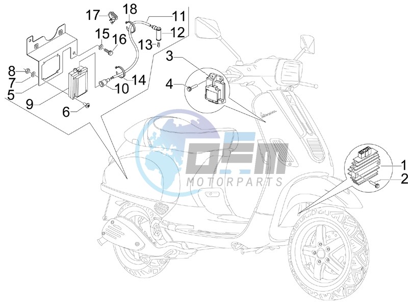 Voltage Regulators -ECU - H.T. Coil