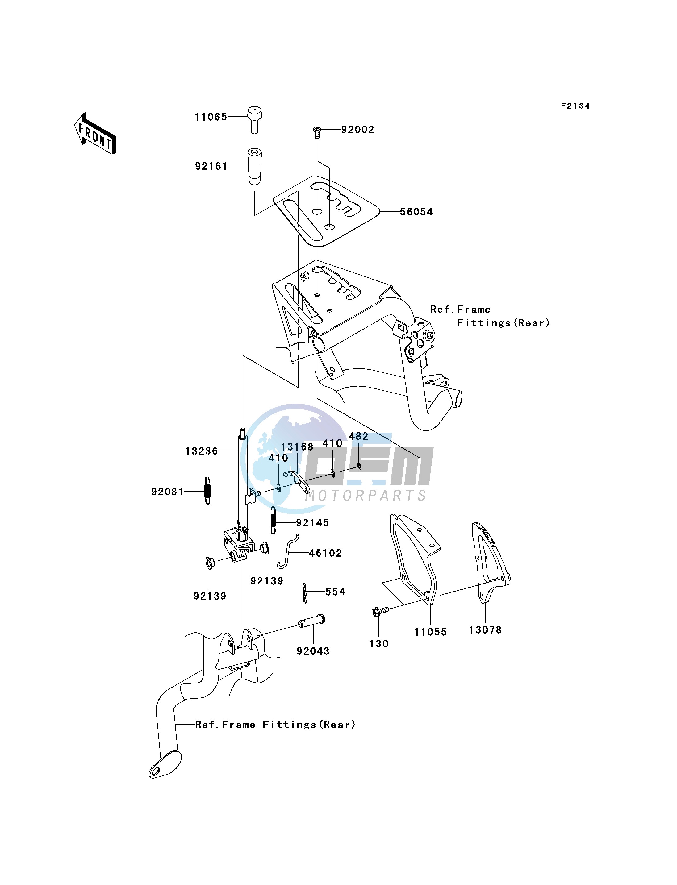 SHIFT LEVER-- S- -