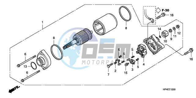 STARTING MOTOR