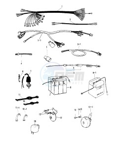 G4 TR (A-C) 100 drawing CHASSIS ELECTRICAL EQUIPMENT -- 70-73- -