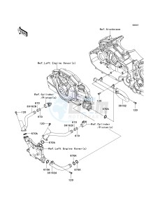 VN 1700 C [VULVAN 1700 NOMAD] (9FA) C9F drawing WATER PIPE