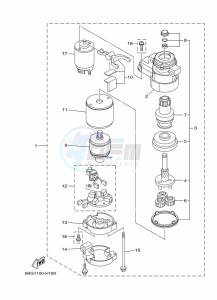 F40FEHD drawing STARTER-MOTOR