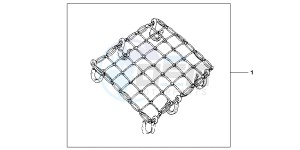 CB1000RAB drawing RUBBER NET A