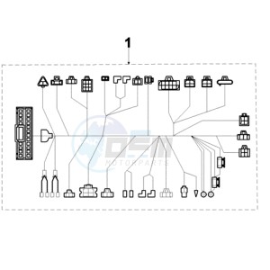 VIVA 3 L 4T A SPORTLINE drawing PLUG WIRING HARNESS