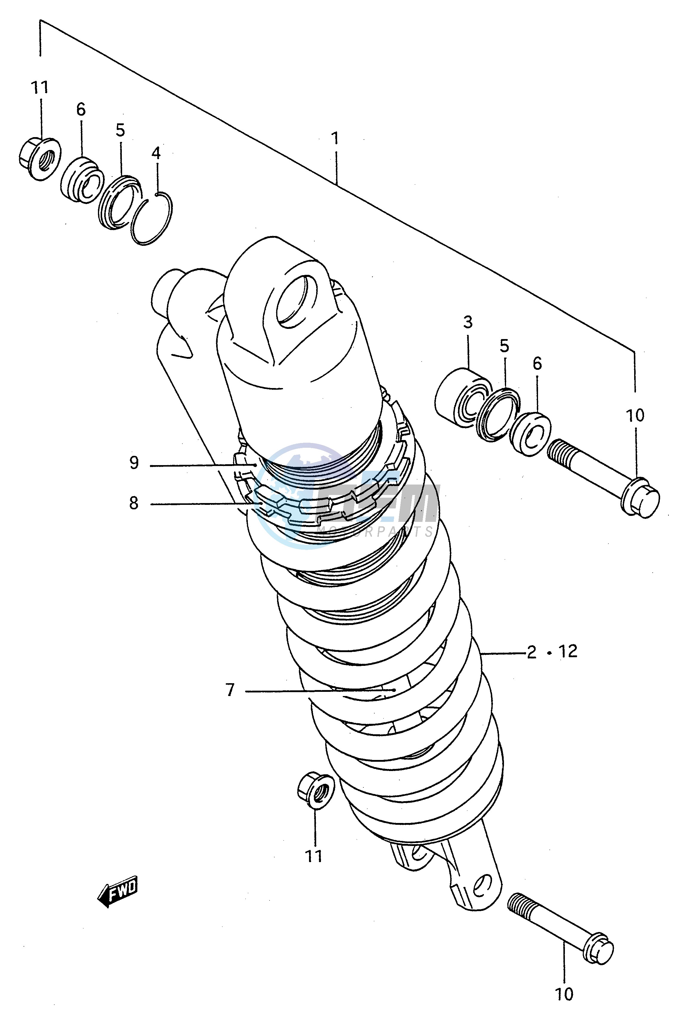 SHOCK ABSORBER (MODEL K)