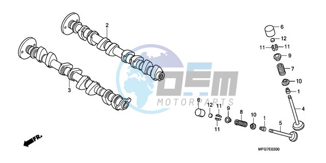 CAMSHAFT/VALVE