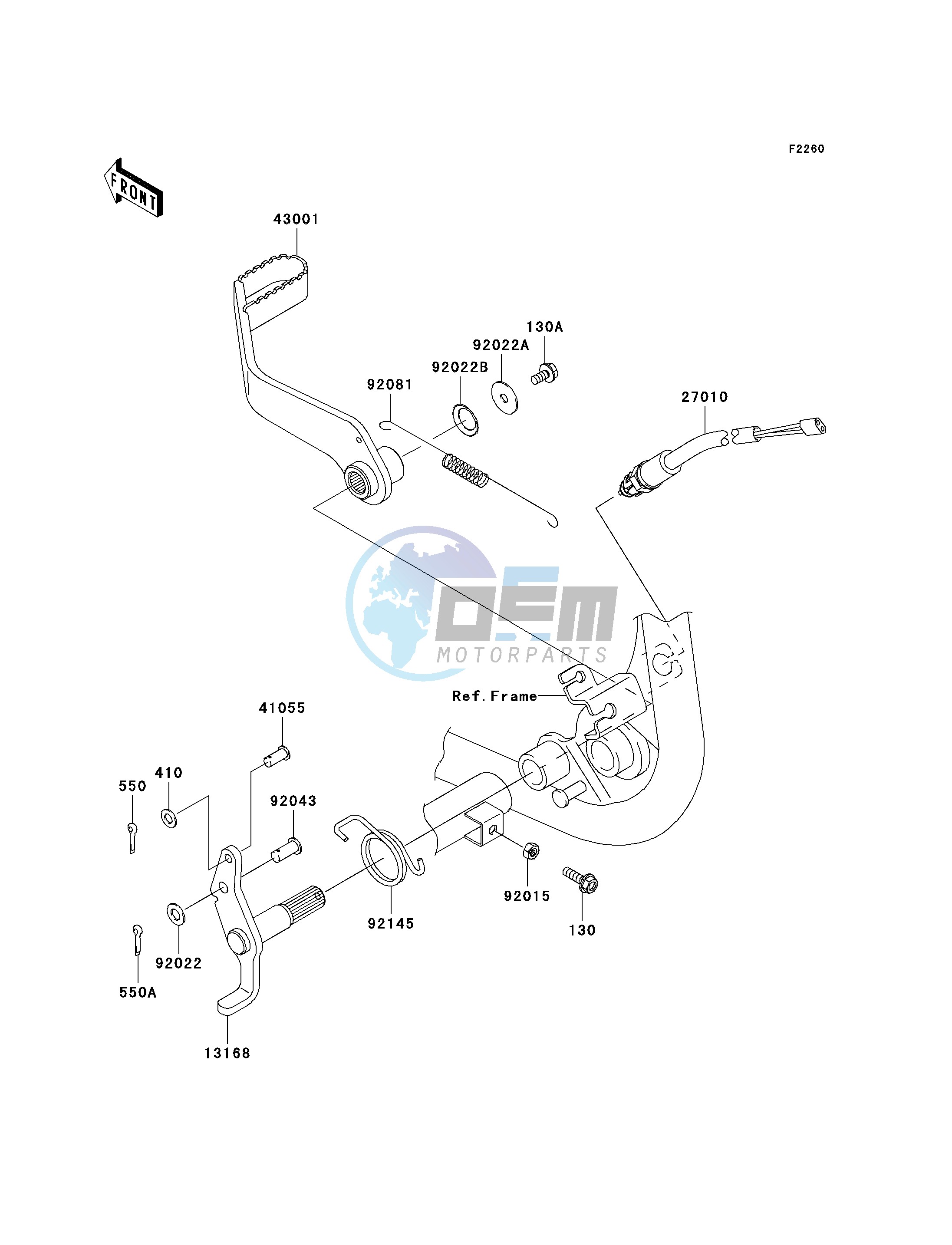 BRAKE PEDAL