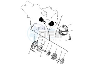 YZF R THUNDER CAT 600 drawing OIL PUMP