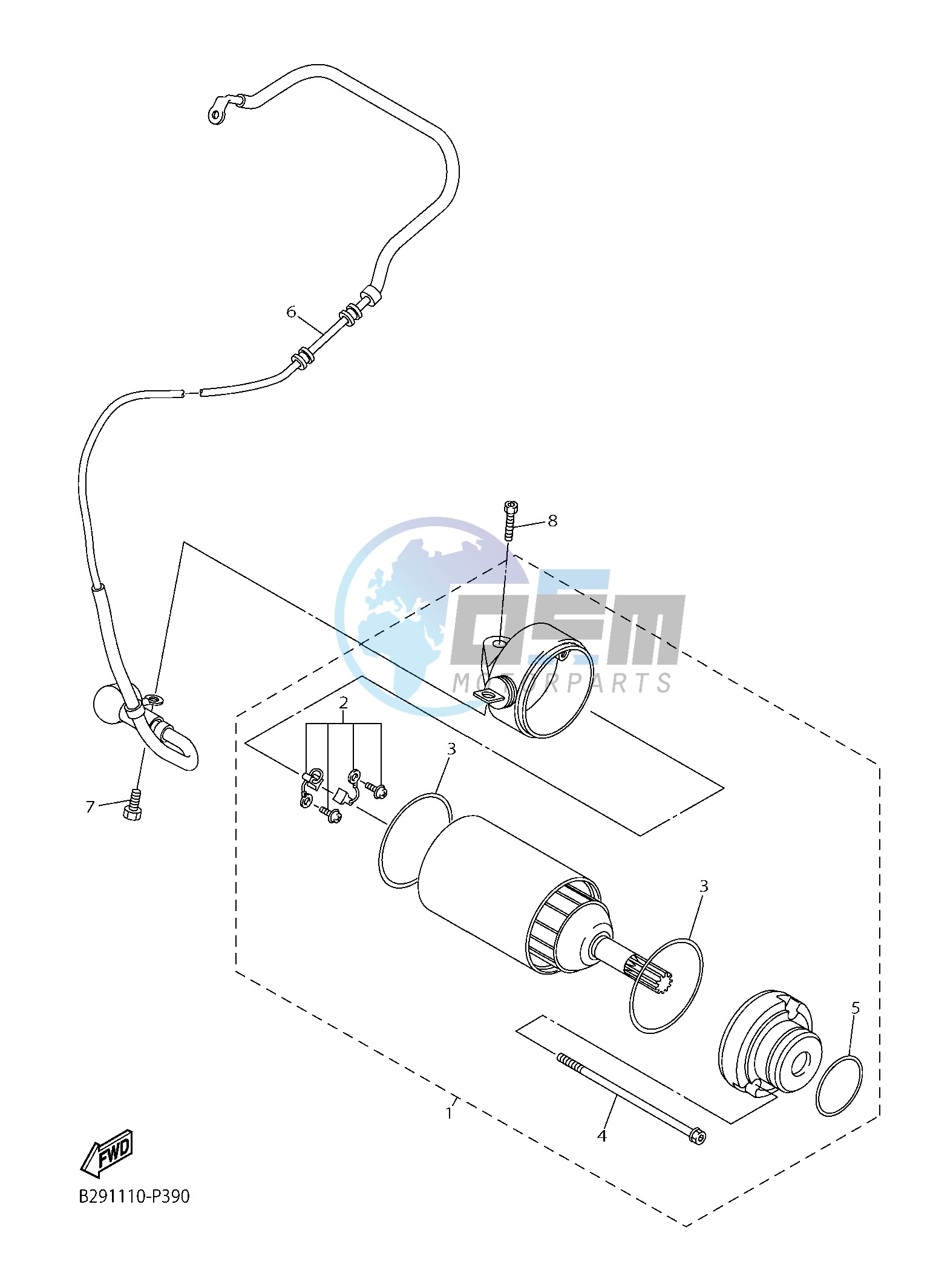 STARTING MOTOR