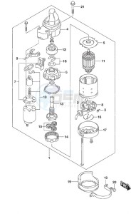 DF 40A drawing Starting Motor