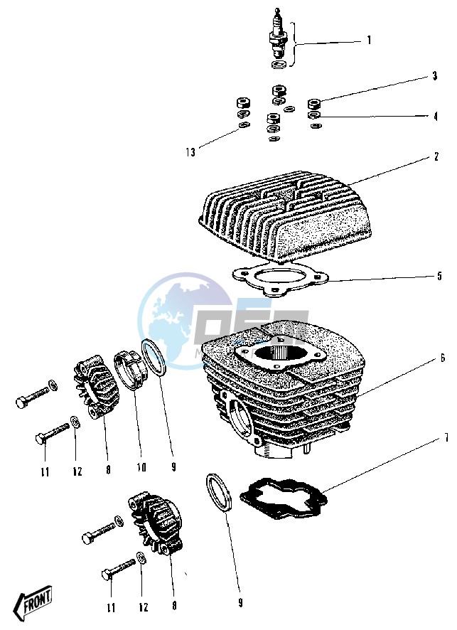 CYLINDER HEAD_CYLINDER -- 69-73- -