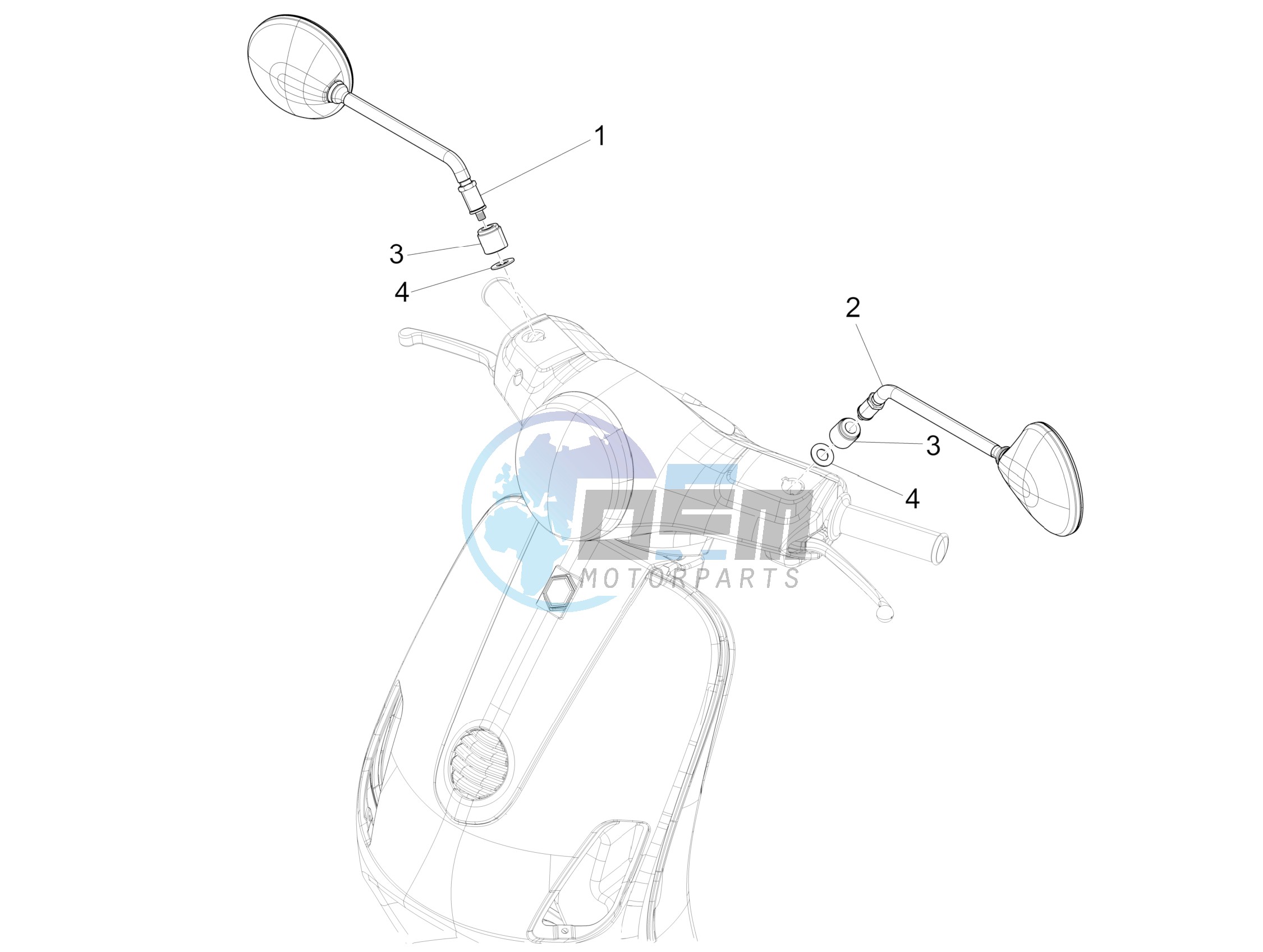 Driving mirror/s