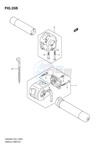 VZ800 (E2) MARAUDER drawing HANDLE SWITCH (MODEL K9)