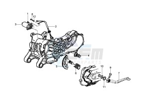 LX 4T 50 drawing Starting Motor - Starting lever