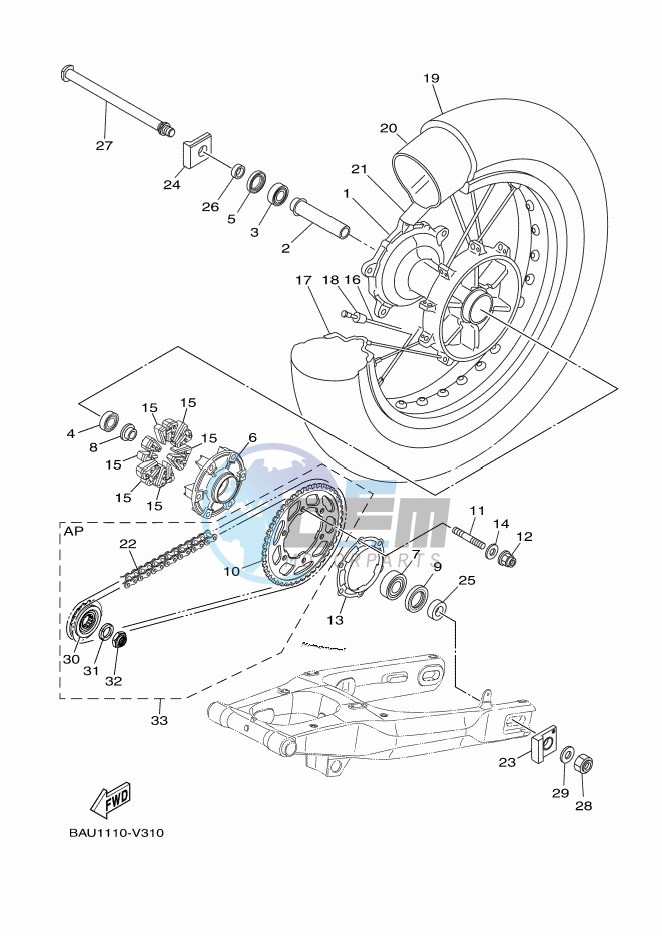 REAR WHEEL