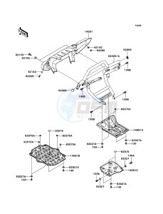 KVF650 4x4 KVF650D8F EU GB drawing Guard(s)