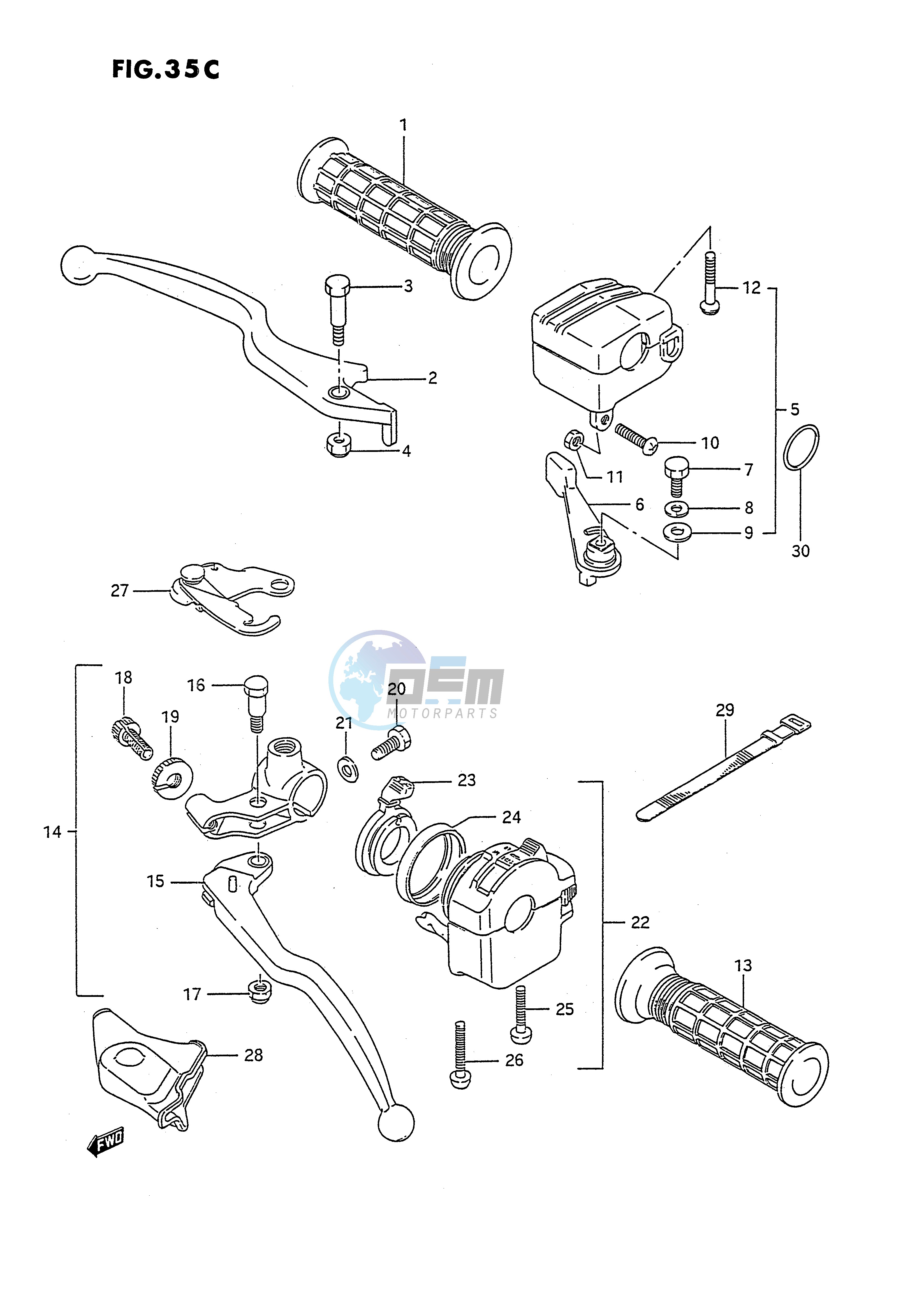 HANDLE SWITCH (MODEL S T E2)