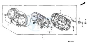 CB1300SA9 F / ABS BCT CMF MME TWO TY2 drawing METER (CB1300S/CB1300SA)