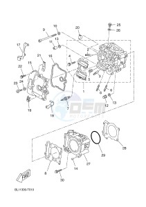 YP400RA EVOLIS 400 ABS (BL12) drawing CYLINDER