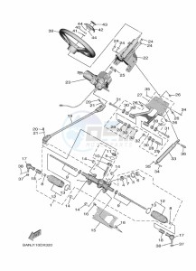 YXF850ES YX85FPSN (BARH) drawing STEERING