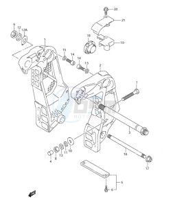 DF 115 drawing Clamp Bracket