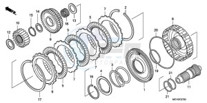 NSA700A9 KO / MME drawing CLUTCH