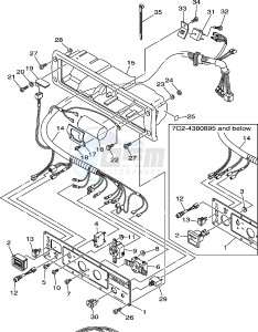 EF2600FW 171 (7C23) drawing CONTROL BOX