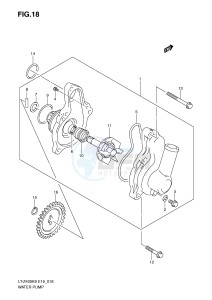 LT-Z400 (E19) drawing WATER PUMP