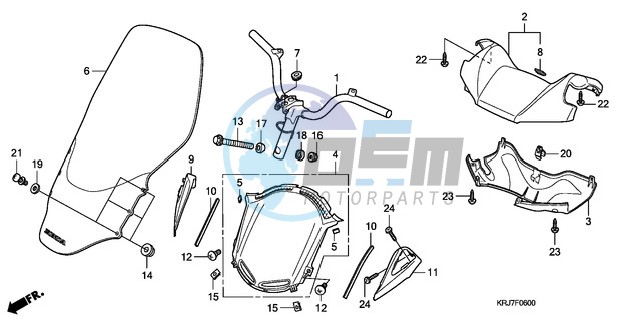 HANDLE PIPE/HANDLE COVER