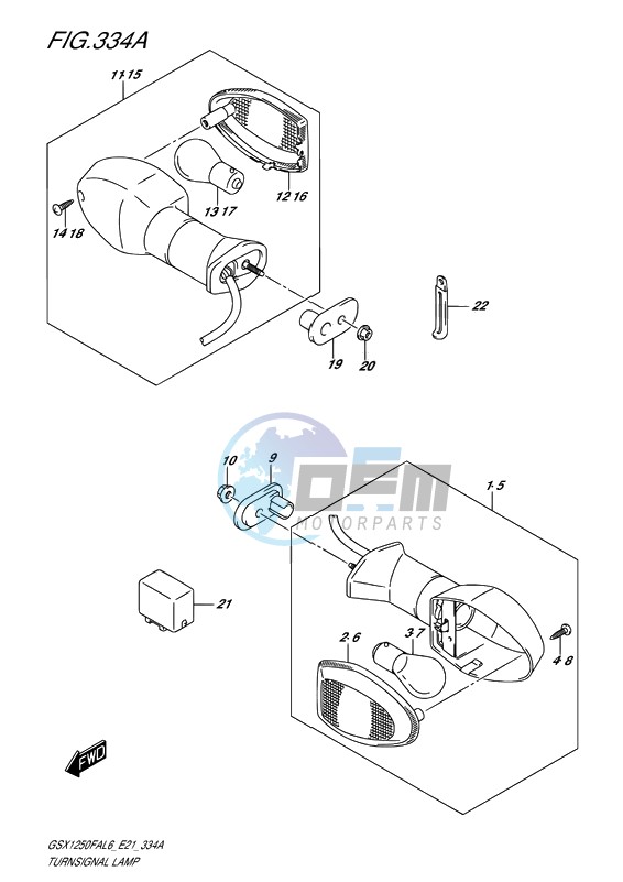 TURNSIGNAL LAMP