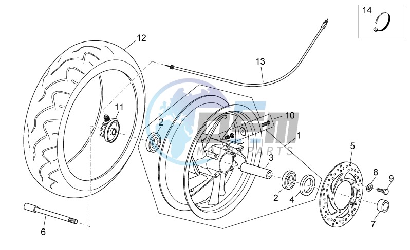 Front wheel