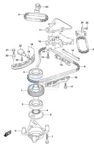 DF 250 drawing Timing Chain DF 250S