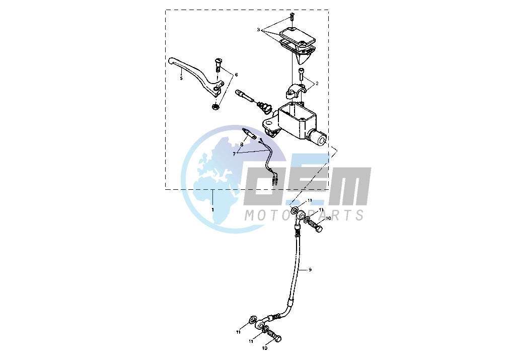 FRONT MASTER CYLINDER