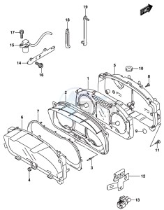 AN650 BURGMAN drawing ELECTRICAL