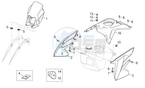 RX-SX 125 2008-2010 drawing Front body I