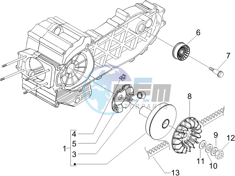 Driving pulley