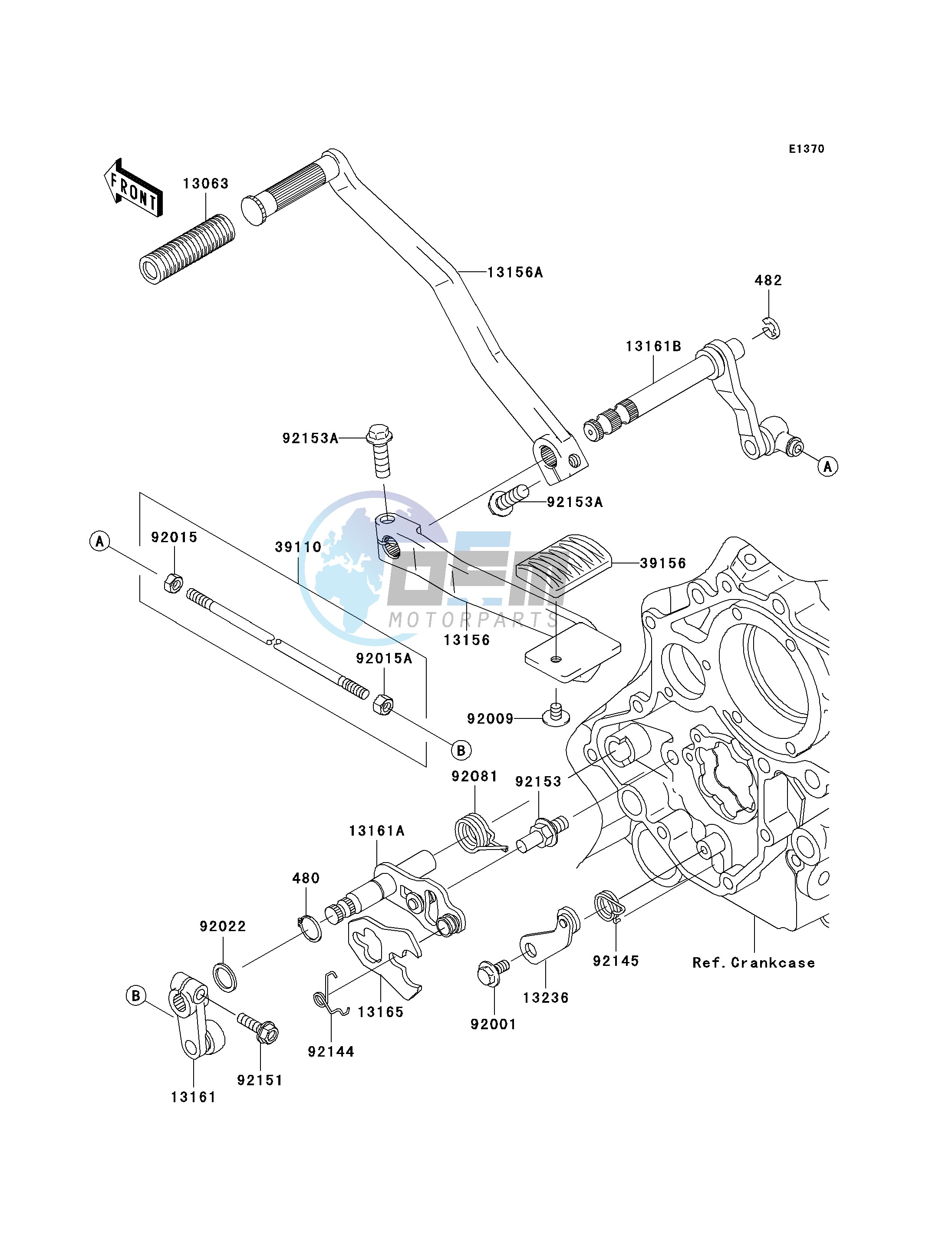 GEAR CHANGE MECHANISM