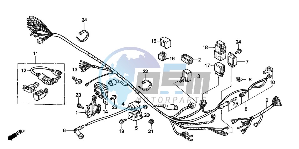 WIRE HARNESS (C90MP/MT)